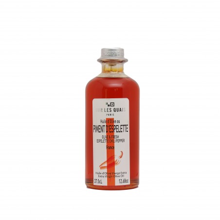 Huile d'Olive au Piment d'Espelette - 37,5cl