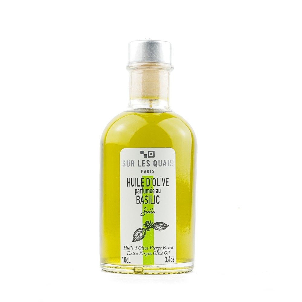 Spray d'huile d'olive au basilic - Vapo de 10 cl