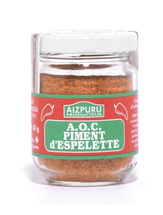 Piment d'Espelette en poudre - 40g