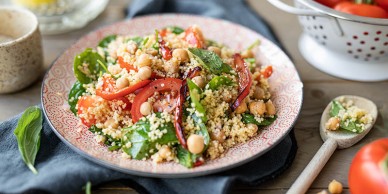 Salade de pois chiches aux épices marocaines